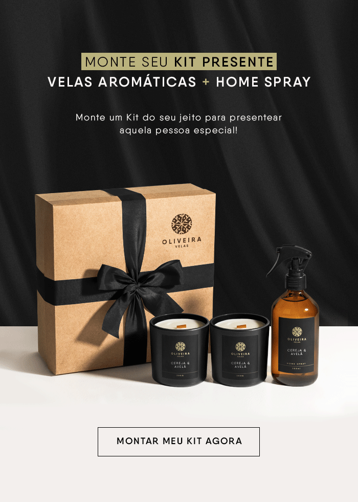Monte seu Kit Velas Aromáticas + Home Spray Monte seu Kit Velas Aromáticas + Home Spray