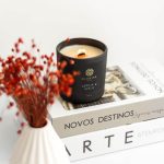 Vela Cereja & Avelã na Decoração