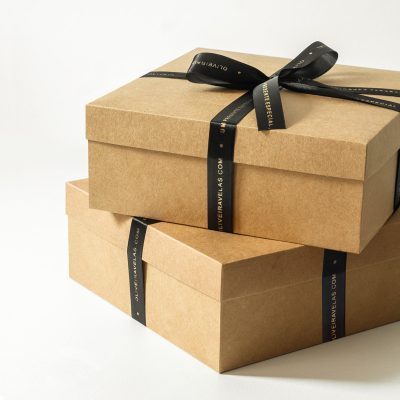 Embalagem Presente para duas Velas e Home spray